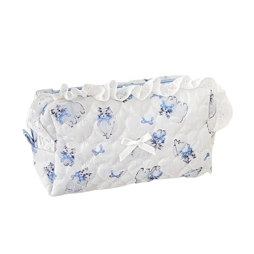 Mode Spitze Frauen Make-Up Tasche Reise Veranstalter Kulturbeutel Tragbare Mädchen Machen Up Zipper Tasche von MZPOZB