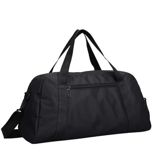 Weekender Bag Große Sporttasche for Männer und Frauen, extrem großes Fassungsvermögen, Sporthandtasche, Reisetasche, Freizeit, Einkaufen, Alltag, Umhängetasche Duffel-Reisetasche (Color : S) von MZPOZB