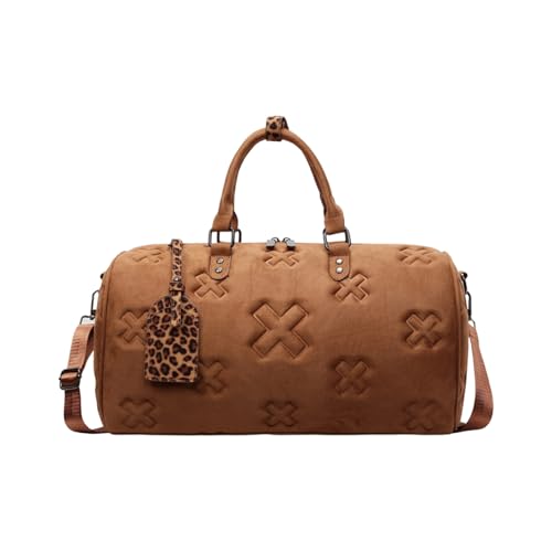 Große Kapazität, Fitnesstasche im koreanischen Stil, Reisetasche, Gepäck, PU-Leder, Sport, Übernachtung, Wochenende, Schultertasche, Wochenender, Fitness, Fitnessstudio für Erwachsene, braun, Mass Große Kapazität, Fitnesstasche im koreanischen Stil, Reisetasche, Gepäck, PU-Leder, Sport, Übernachtung, Wochenende, Schultertasche, Wochenender, Fitness, Fitnessstudio für Erwachsene, braun, Mass von MZRAN