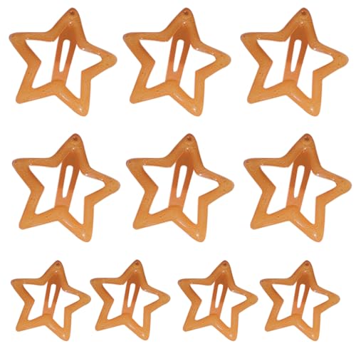 Haarnadeln im 2000er-Jahre-Stil, für Mädchen, leuchtet im Dunkeln, Sterne, Haarschmuck, bunt, Haarstyling-Haarnadel, 10 Stück von MZRAN