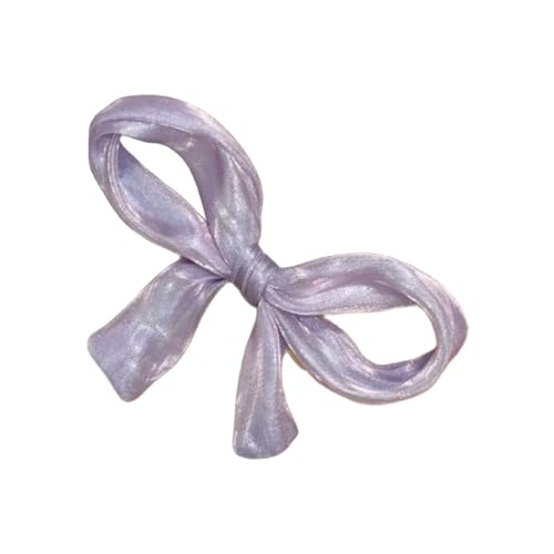 Haarspange mit Organza-Schleife, bequem zu tragen, rutschfeste Haarspange für lässige und formelle Anlässe, Kopf-Accessoires Haarspange mit Organza-Schleife, bequem zu tragen, rutschfeste Haarspange für lässige und formelle Anlässe, Kopf-Accessoires von MZRAN