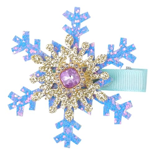 Haarspange mit Schneeflocken-Motiv, elegante Weihnachts-Haarspange, Kopfbedeckung, süßer Balletcore-Trend Haarspange mit Schneeflocken-Motiv, elegante Weihnachts-Haarspange, Kopfbedeckung, süßer Balletcore-Trend von MZRAN