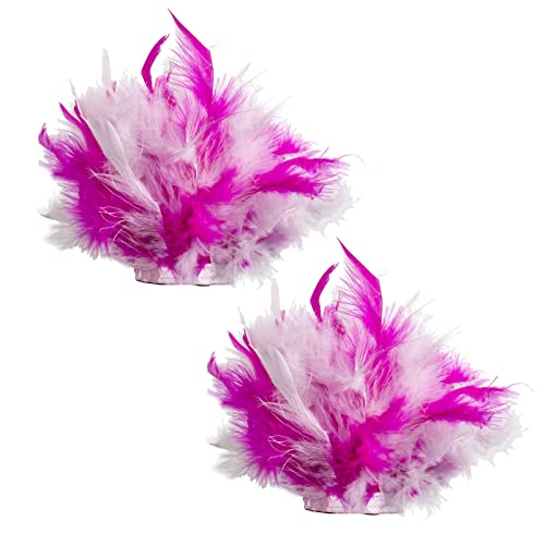 MZRAN 2 x Slap Cuffs Armbänder Manschette Handgelenk Ärmel Armreif Armband Fußkettchen Haarschmuck Handgelenkmanschetten von MZRAN