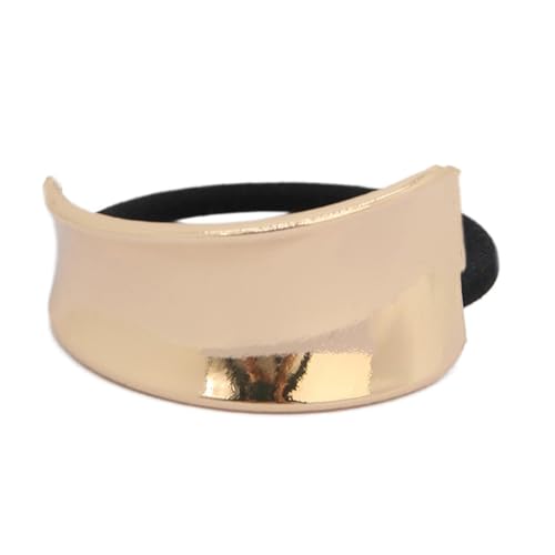 MZRAN Metall-Haargummis mit einzigartigen Designs für trendiges Damen-Haarstyling, elastische Haargummis, modisches Haaraccessoire von MZRAN