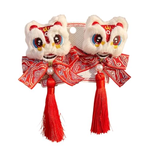 MZRAN Stilvolle Haarnadel, Pompons, Neujahrsglocken, Perlen, Kopfbedeckung, Strauß-Clip, elegante Schleife, Haarspange, Foto-Requisiten MZRAN Stilvolle Haarnadel, Pompons, Neujahrsglocken, Perlen, Kopfbedeckung, Strauß-Clip, elegante Schleife, Haarspange, Foto-Requisiten von MZRAN