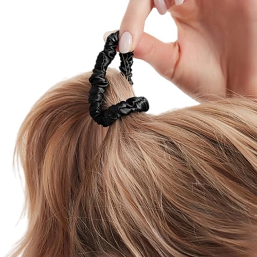 Mehrzweck-Haargummis aus weicher Seide für Frauen und Mädchen, einzigartiges Haarband, elastisches Haargummi, Haarschmuck von MZRAN
