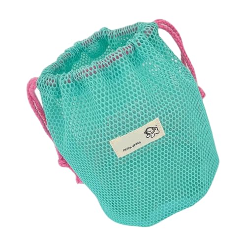 Modische Netz-Reise-Kulturbeutel mit Schnellverschluss, praktische Polyester-Kosmetiktasche für den täglichen Pendel und den Außenbereich, Reise-Make-up-Organizer-Tasche, grün, Mass Beauty von MZRAN