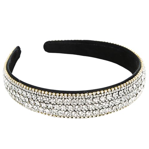 Modischer Kopfschmuck mit Schmucksteinen, festliches Haarschmuck, vielseitiges Styling-Werkzeug für Kinder und Erwachsene, Foto-Requisiten von MZRAN