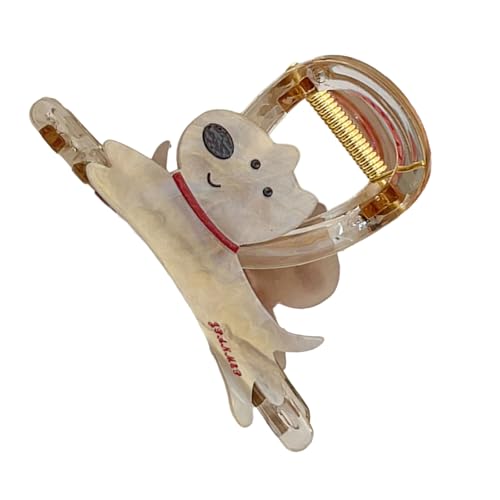 Praktische Haarspange mit Cartoon-Hundemotiv, verleiht jedem Outfit einen Hauch von Niedlichkeit, ideal für Fotos und Veranstaltungen Praktische Haarspange mit Cartoon-Hundemotiv, verleiht jedem Outfit einen Hauch von Niedlichkeit, ideal für Fotos und Veranstaltungen von MZRAN