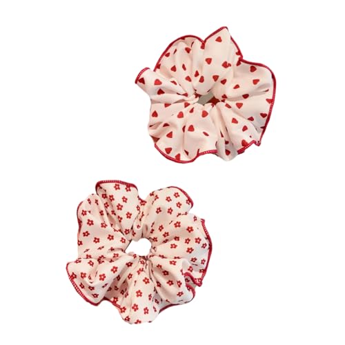 Rote Haargummis für Damen, elastische Haarringe, ästhetischer Haargummi, Pferdeschwanz, Haarhalter Rote Haargummis für Damen, elastische Haarringe, ästhetischer Haargummi, Pferdeschwanz, Haarhalter von MZRAN