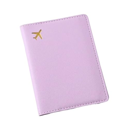 Flugzeug PU Print Reisepasshülle Frauen Männer Abdeckung Flugticket Clip Abdeckungen Reisebrieftasche Ausweis(Color 4) von MZYFDC
