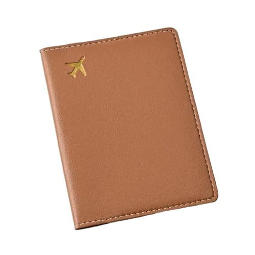 Flugzeug PU Print Reisepasshülle Frauen Männer Abdeckung Flugticket Clip Abdeckungen Reisebrieftasche Ausweis(Color 5) von MZYFDC