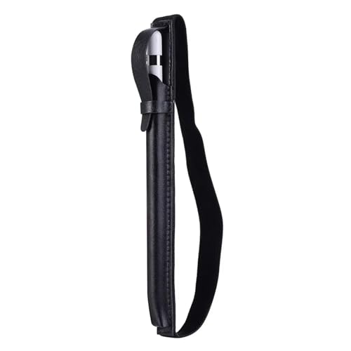 MZYFDC 1 PC Leder Touchscreen Stift Abdeckung Tablet Stift Halter Schutzhülle for Apple Bleistift Anti-Verlust Stift Tasche(Black) von MZYFDC