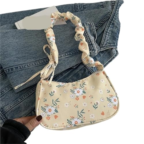 MZYFDC Damen Kleine Unterarmtasche Handtasche Niedlicher Aufdruck Kleine Tragetasche Mini Schultertasche Geldbörse(Color 03) von MZYFDC