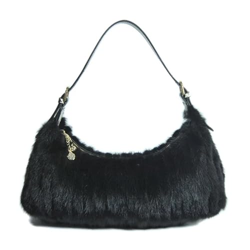 MZYFDC Damentasche Schultertasche Unterarmtasche Leder Temperament Handgelenktasche(Style 2) von MZYFDC