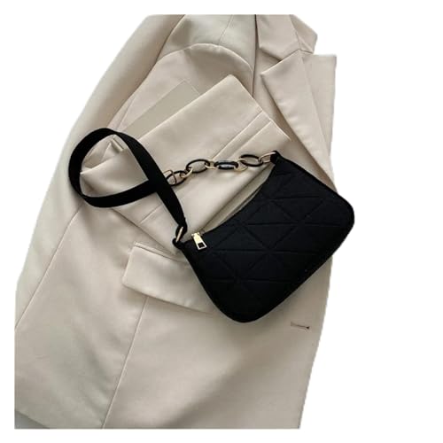 MZYFDC Damentasche Unterarm Einzelschultertasche Unterarmtasche(Black) von MZYFDC
