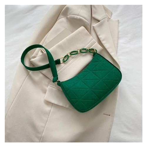 MZYFDC Damentasche Unterarm Einzelschultertasche Unterarmtasche(Green) von MZYFDC