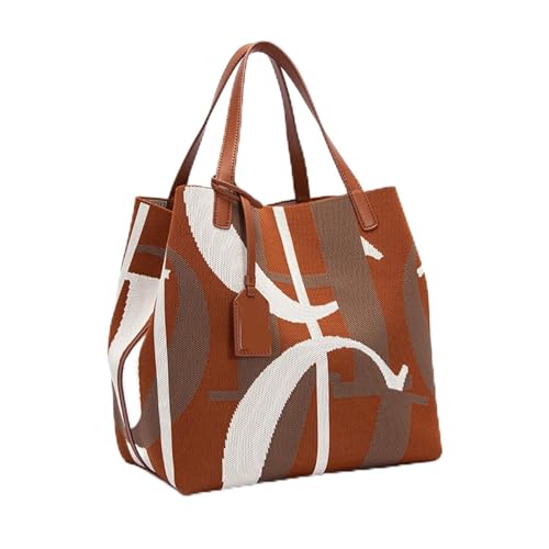 MZYFDC Große Kapazität Umhängetasche Damen Handtasche Mode Klassische Unterarmtasche(Color-10) von MZYFDC