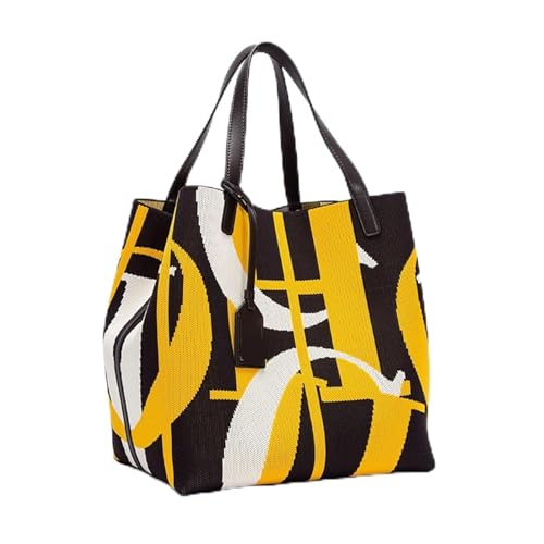 MZYFDC Große Kapazität Umhängetasche Damen Handtasche Mode Klassische Unterarmtasche(Color-12) von MZYFDC