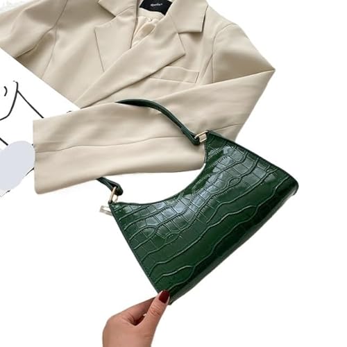 MZYFDC Mode Ledertaschen for Frauen Handtasche weibliche kleine Unterarm Messenger Bag Geldbörse(Color:6) von MZYFDC
