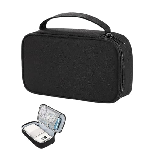 MZYFDC Reise Tragbare Digitale Zubehör Lagerung Tasche Organizer Von Handy U Disk Lade Bank Daten Kabel(M Black) von MZYFDC
