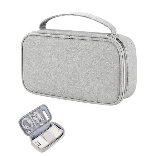 MZYFDC Reise Tragbare Digitale Zubehör Lagerung Tasche Organizer Von Handy U Disk Lade Bank Daten Kabel(M Grey) von MZYFDC