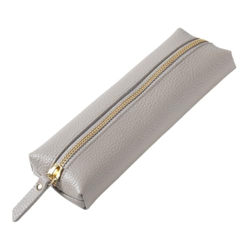 MZYFDC Stift Tasche Version Zipper Schreibwaren Lagerung for Studenten Büro Liefert(Gray) von MZYFDC