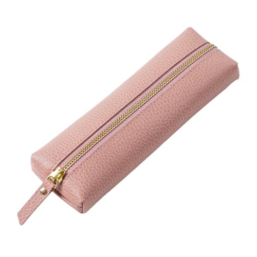 MZYFDC Stift Tasche Version Zipper Schreibwaren Lagerung for Studenten Büro Liefert(Pink) von MZYFDC