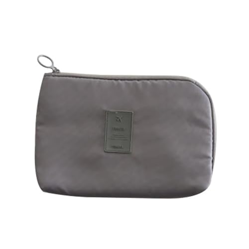 MZYFDC Tragbare Datenkabel Aufbewahrungstasche Reise Kopfhörer Draht Organizer Fall Multifunktions-Headset(Grey) von MZYFDC