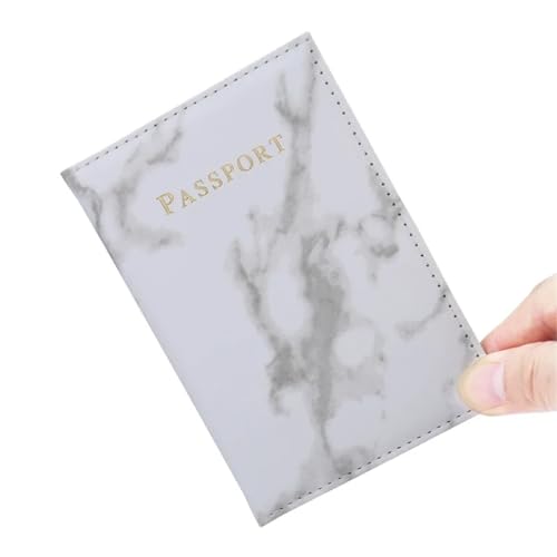 Reisepasshülle Reisezubehör ID-Abdeckung Frauen Männer Bankkartenhüllen Business Wallet Pouch(Light Grey) von MZYFDC