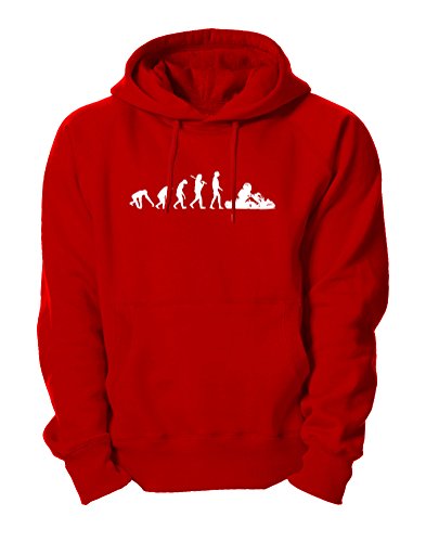 Ma2ca - Evolution Gokart Kapuzensweatshirt-rot-m von Ma2ca