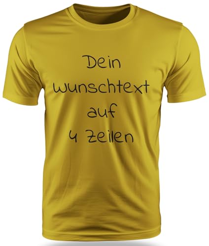 T-Shirt mit Wunschtext - Selber gestalten mit dem Amazon T Shirt Designer - Tshirt Druck - Shirt Designer Herren Männer T-Shirt-Sunflower-XXL von Ma2ca