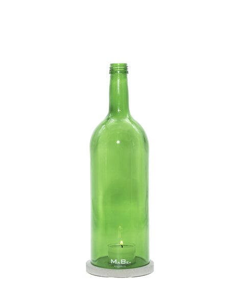 MaBe® WINDLICHT 1l Bordeaux Flasche von MaBe®