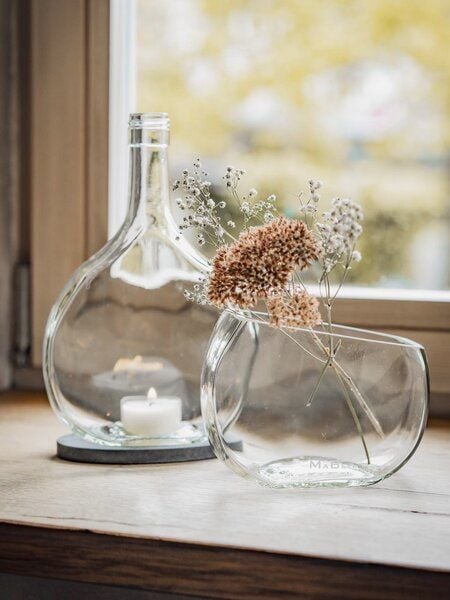 MaBe WINDLICHT und VASE aus dem Bocksbeutel - das Design Set MaBe WINDLICHT und VASE aus dem Bocksbeutel - das Design Set von MaBe