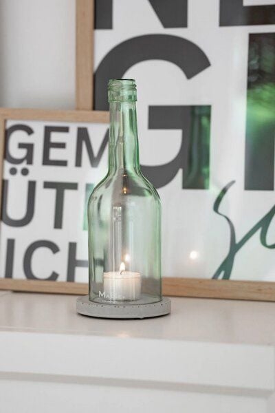 MaBe Windlicht klein - passt immer und überall - Natürlichkeit pur von MaBe