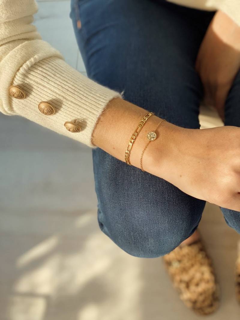 Achteckiges Sternarmband Aus Gold von MaBeauteBijoux