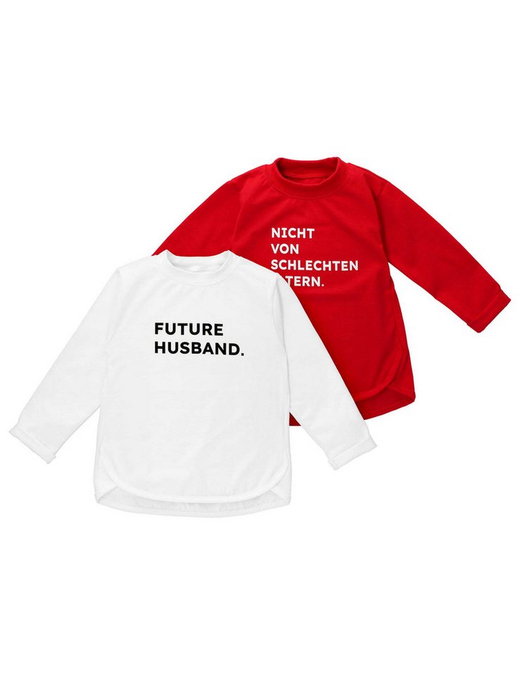 MaBu Kids Langarmshirt Set Future Husband, Nicht von schlechten Eltern (1-tlg) von MaBu Kids