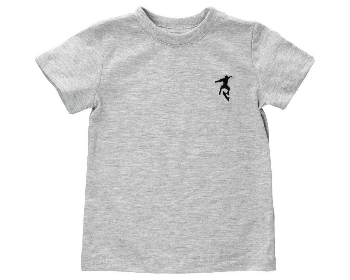 MaBu Kids T-Shirt Skater Unisex Kinder (1-tlg) Shirt, Oberteil, Leibchen, Funktionsshirt, Shortsleeve Shirt von MaBu Kids