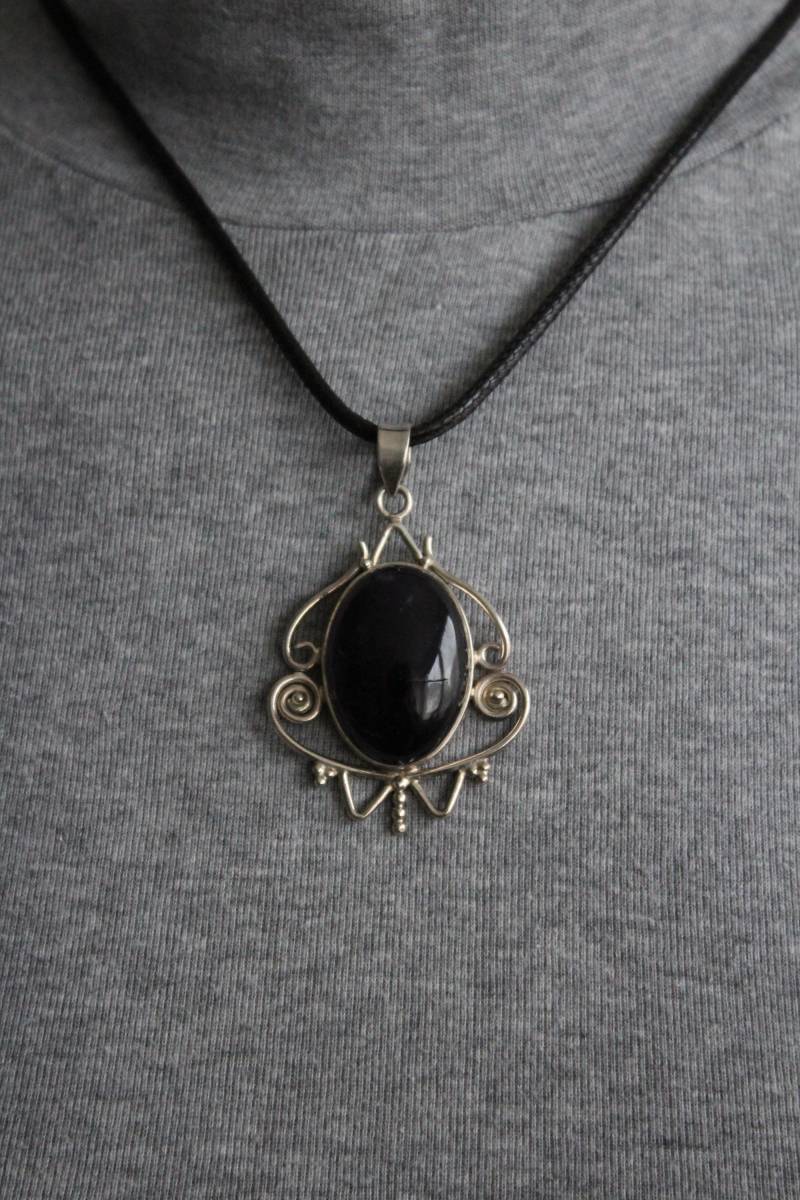 Amethyst Kettenanhänger Vintage Handgefertigt Amethyst Kettenanhänger Vintage Handgefertigt von MaKoVintageShop
