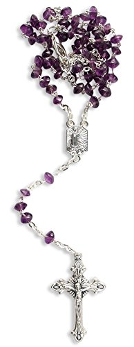 Rosenkranz Amethyst - Button von MaMeMi