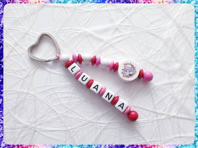 Schlüsselanhänger Anhänger Mit Namen, Pferd von MaMiasKreativzauber