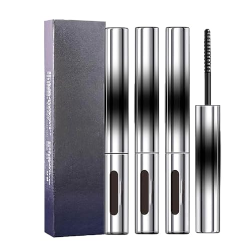 MaNMaNing 1PC/2PC/3PC/5PC/7PC Mascara Mascara Mascara Curling Mascara 3D Curling Wimpern Mascara Borstenlose Mascara Waschbar Extra Slim Metall Mascara 10 ml (C, One Size) von MaNMaNing