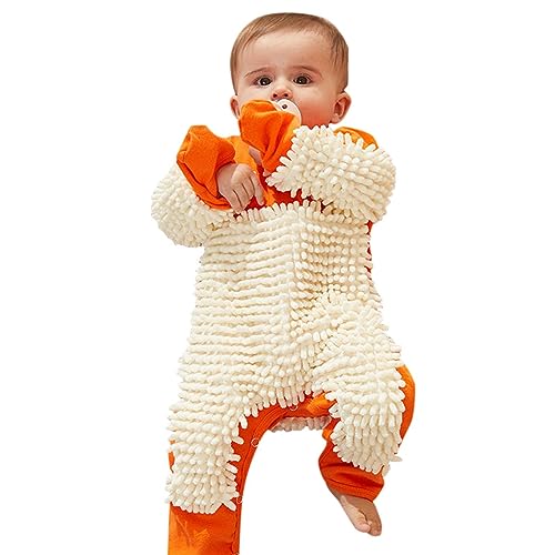 MaNMaNing Baby Junge Mädchen Strampler Overall Overalls 1 PCS Body Oberbekleidung Krabbeln Infant Baby Solid Mop von MaNMaNing