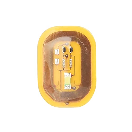 MaNMaNing Flash Nail Sticker Nail LED Bare Chip Smart Luminous Nail Light Sticker Lady NFC Tips DIY Sticker Mobile (A, One Size) von MaNMaNing