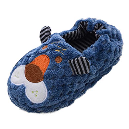 MaNMaNing Kinder Hausschuhe Winter Cartoon Design weich warm gefüttert Antirutschsofte Baby Mädchen Jungen Hausschuhe mit Fleecefutter gemütlich Kinderschuhe Winter von MaNMaNing