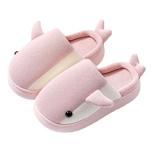 MaNMaNing Mädchen Hausschuhe Winter Warme Schuhe für Kinder Gemütliche Indoor Outdoor Weiche Fleece Gefütterte Kinder Booties Mit Fersenabdeckung (220) 2025-M291 von MaNMaNing