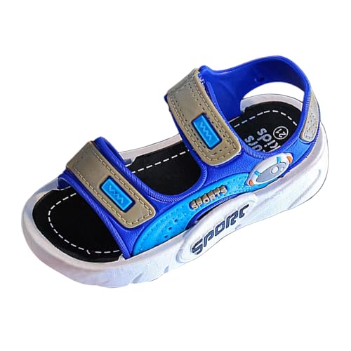 MaNMaNing Sandalen Jungen Strand Weich Sohle Bequem Atmungsaktiv Sommer Freizeit Sport Sicher Anti Rutsch Kindersandalen von MaNMaNing