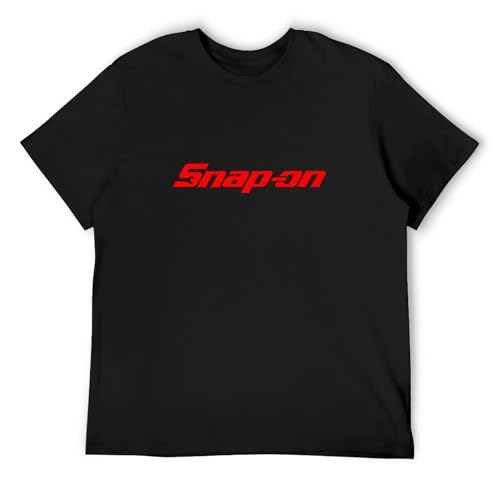 Snap-On T-Shirt Mens Unisex Black Tees XL von MaNboc