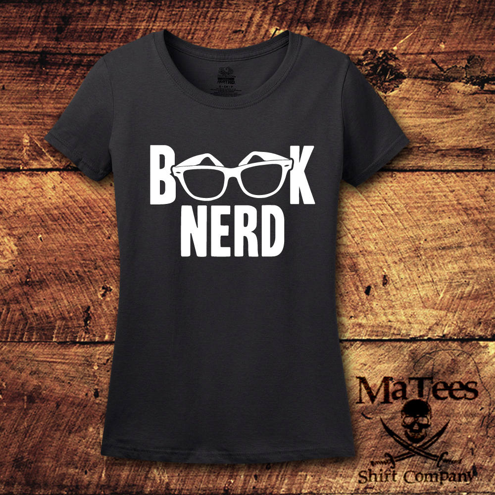 Buch-Nerd, Buch-Nerd-Shirt, Buch-Nerd-Geschenke, Baumwoll-T-stück Für Frauen von MaTees