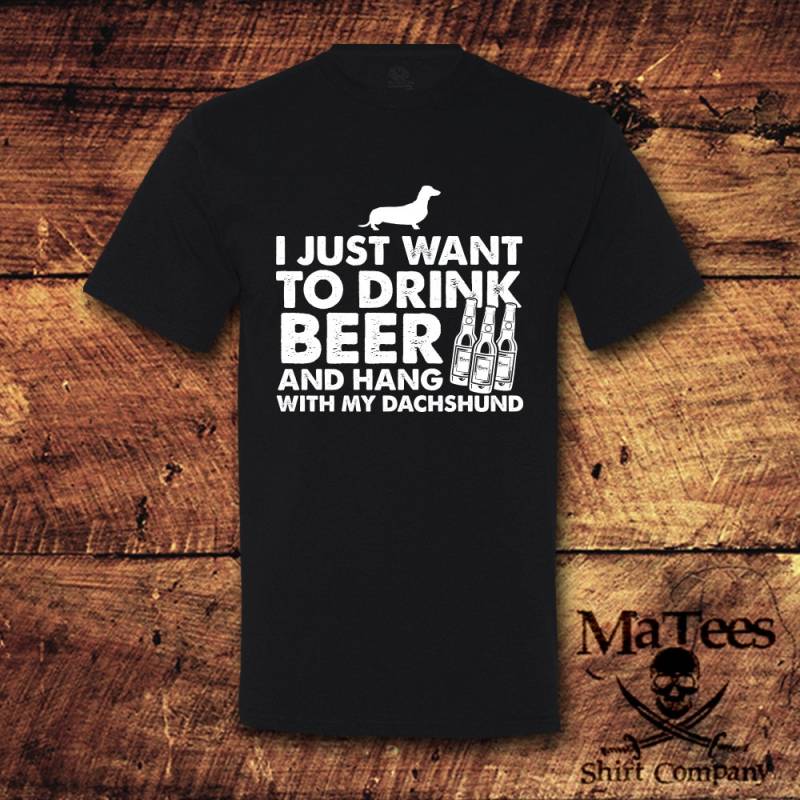 Daschund, Daschund Geschenk, Daschound, Shirt, Bier, Bier Trinken Trinken, Hunde Liebhaber T-Shirt, Shirt Daschund, Daschund Geschenk, Daschound, Shirt, Bier, Bier Trinken Trinken, Hunde Liebhaber T-Shirt, Shirt von MaTees